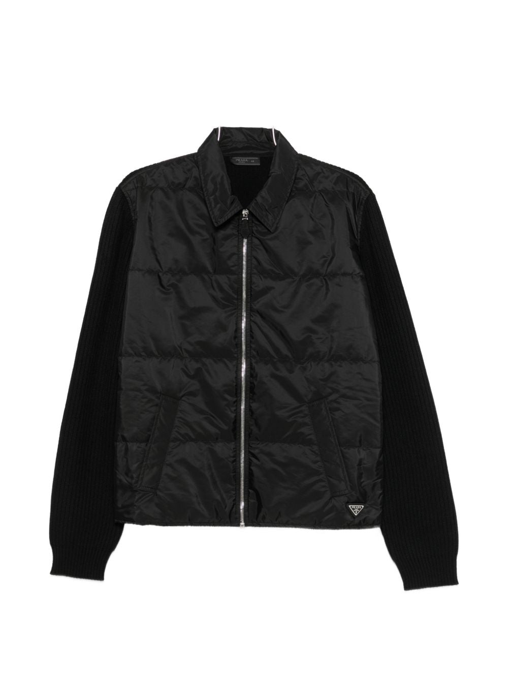 Prada Men Wool And Re-Nylon Cardigan PRADA