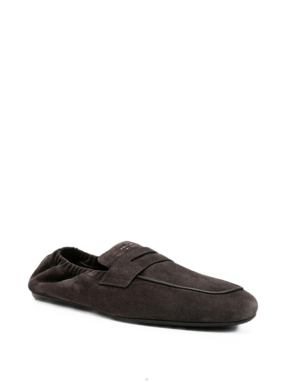 Prada Men Shuffle Leather Loafers PRADA