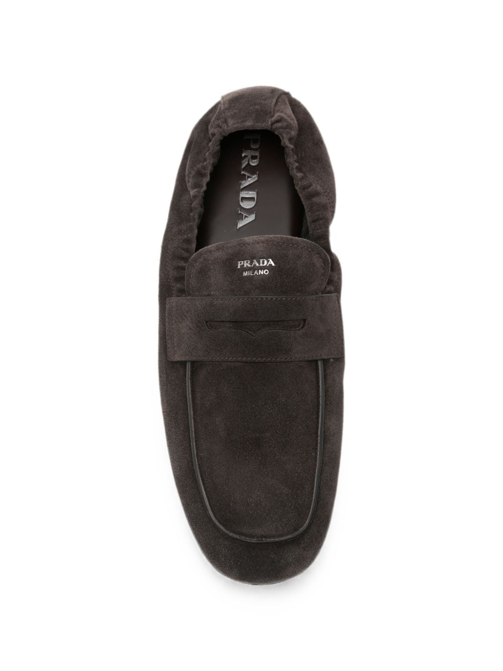 Prada Men Shuffle Leather Loafers PRADA