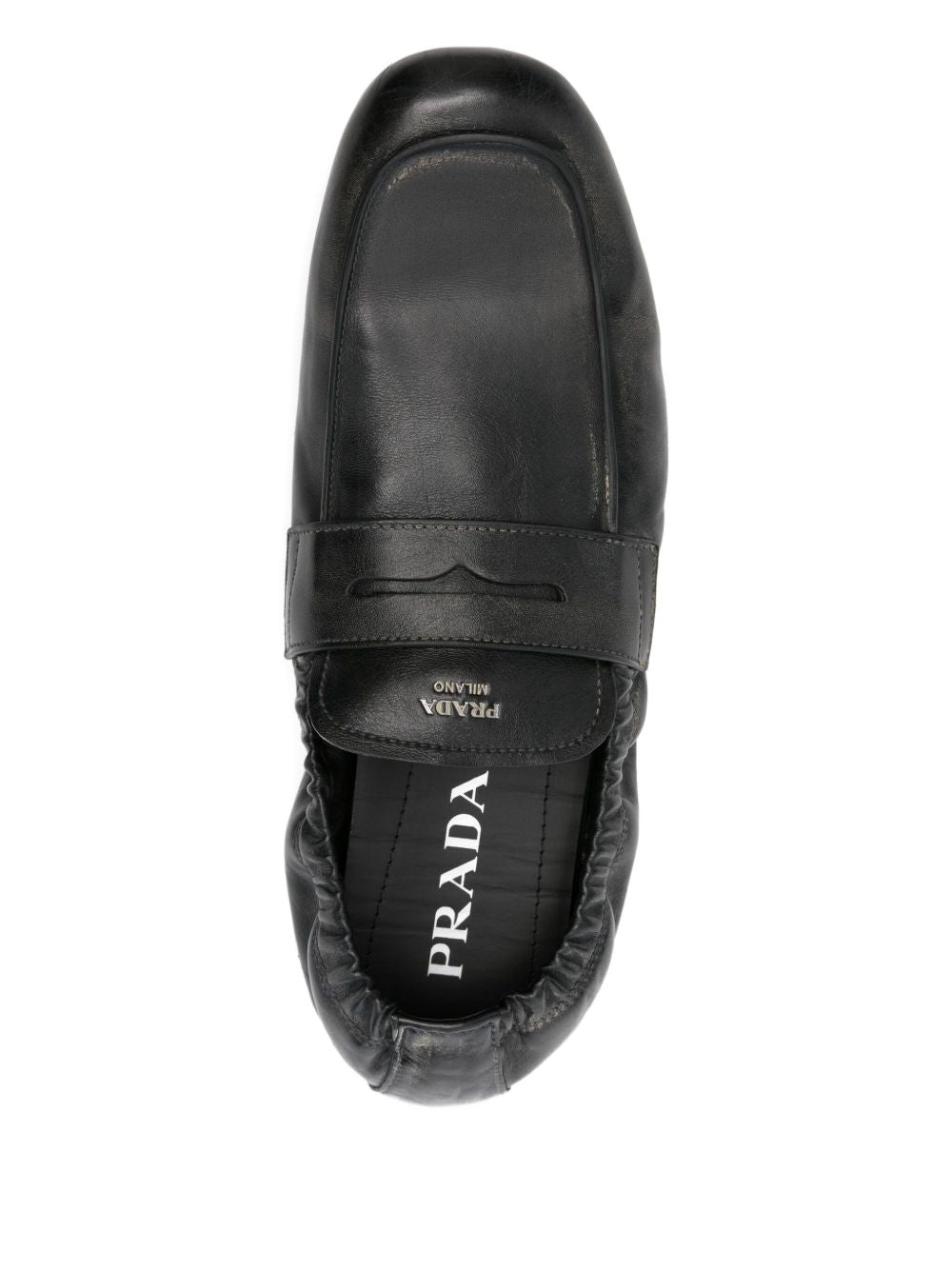 Prada Men Shuffle Leather Loafers PRADA