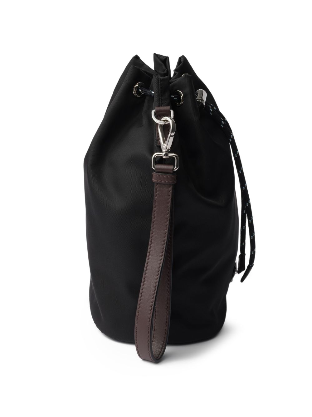 Prada Men Prada Speedrock Re-Nylon And Leather Pouch PRADA