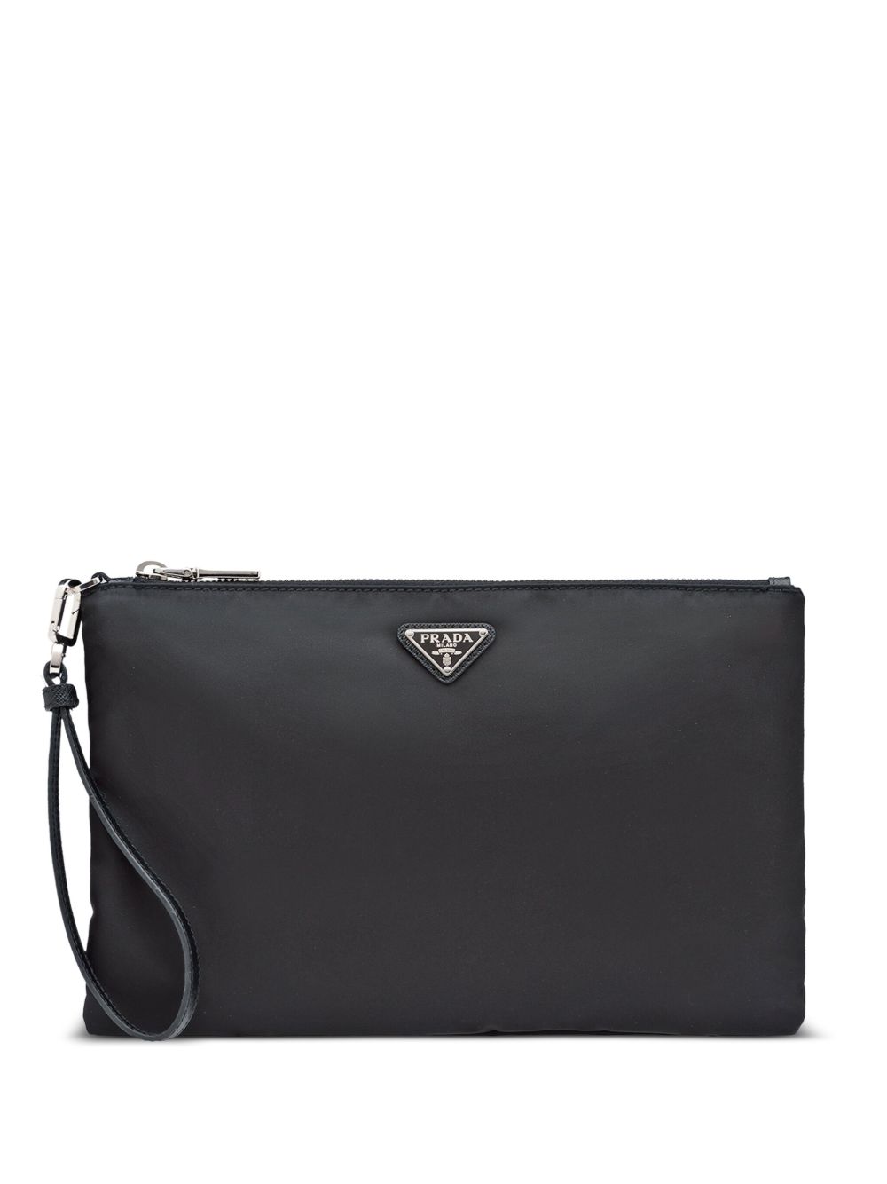 Prada Men Re-Nylon And Saffiano Pouch