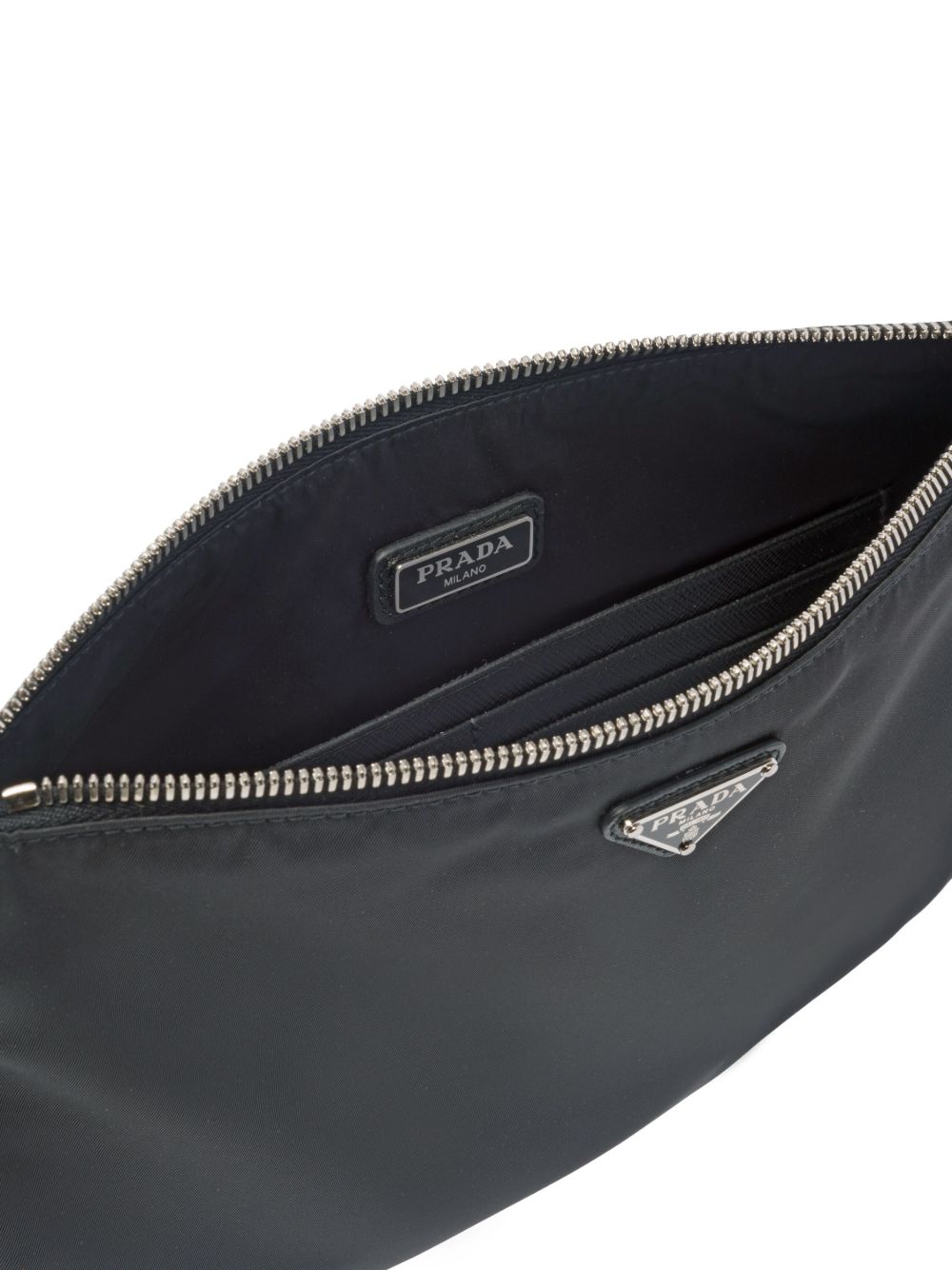 Prada Men Re-Nylon And Saffiano Pouch