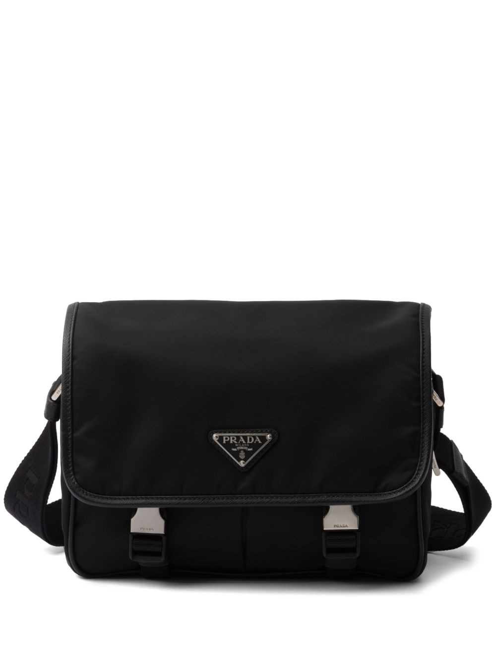 Prada Men Re-Nylon And Saffiano Shoulder Bag PRADA
