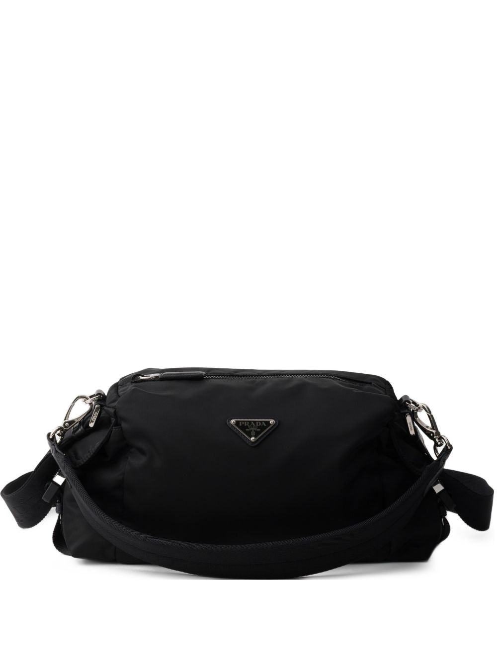 Prada Men Prada Explore Re-Nylon And Leather Shoulder Bag PRADA