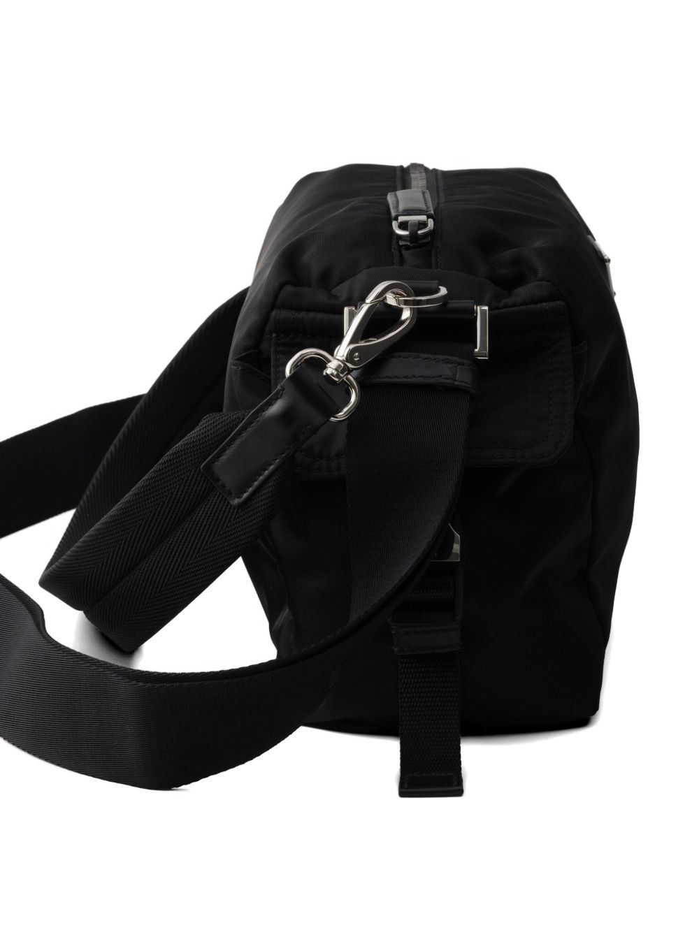 Prada Men Prada Explore Re-Nylon And Leather Shoulder Bag PRADA