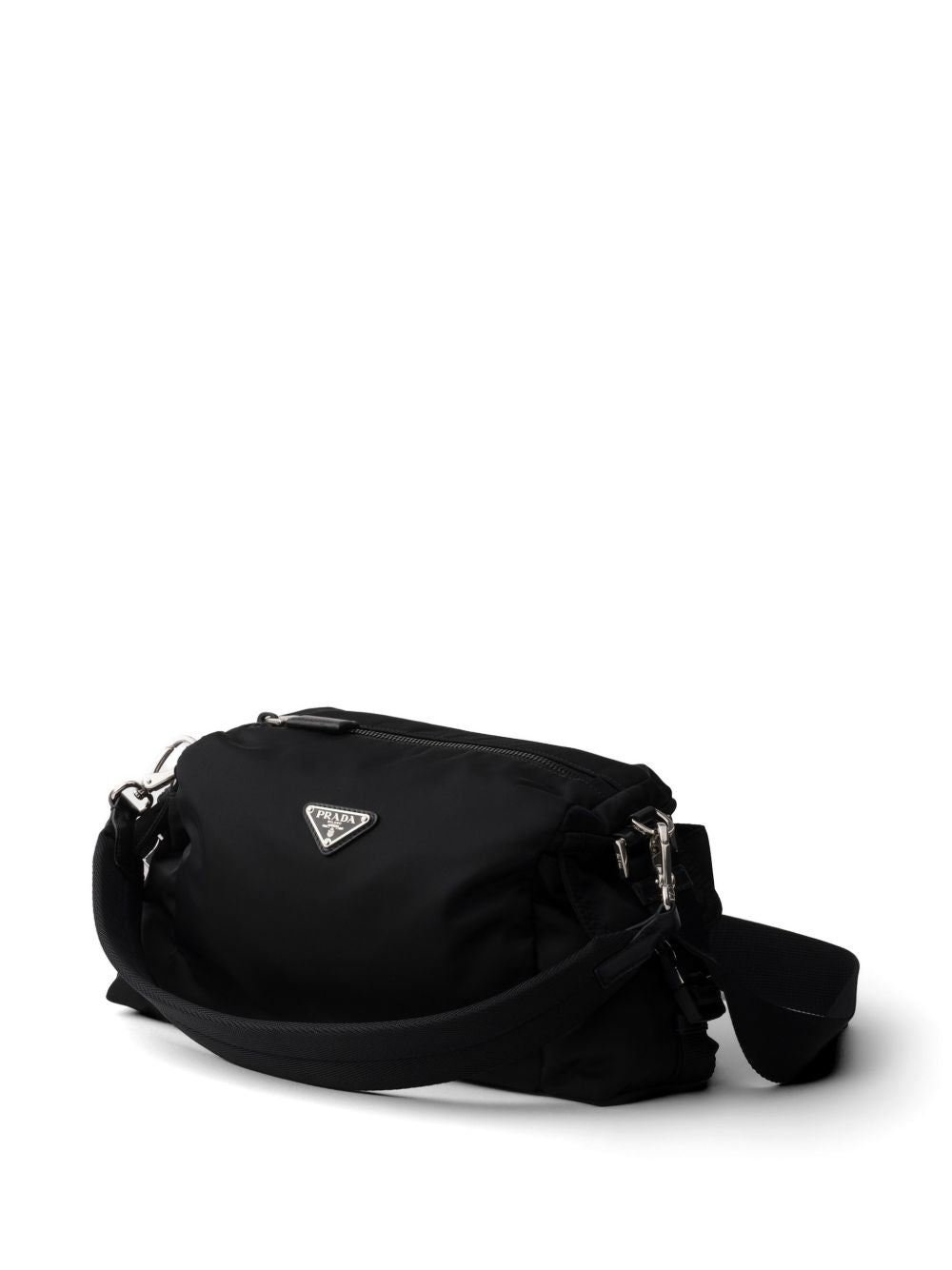 Prada Men Prada Explore Re-Nylon And Leather Shoulder Bag PRADA