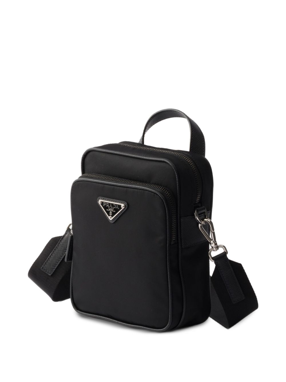 Prada Men Re-Nylon And Saffiano Shoulder Bag PRADA