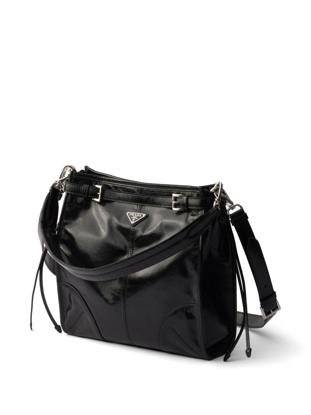 Prada Men Leather Crossbody Bag PRADA