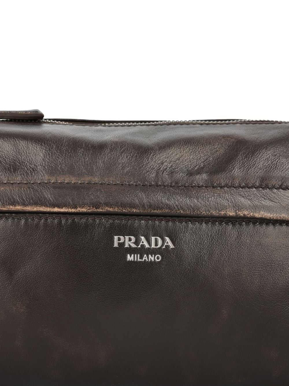 Prada Men Leather Shoulder Bag PRADA