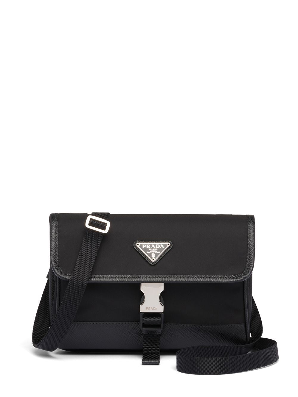 Prada Men Re-Nylon And Saffiamo Mini Bag PRADA