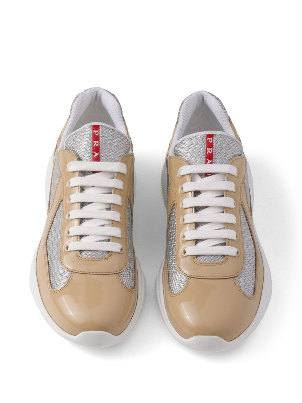 Prada Men America's Cup Leather Sneakers