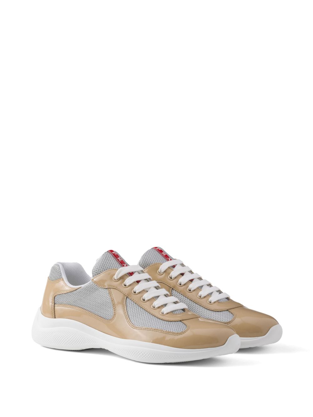Prada Men America's Cup Leather Sneakers