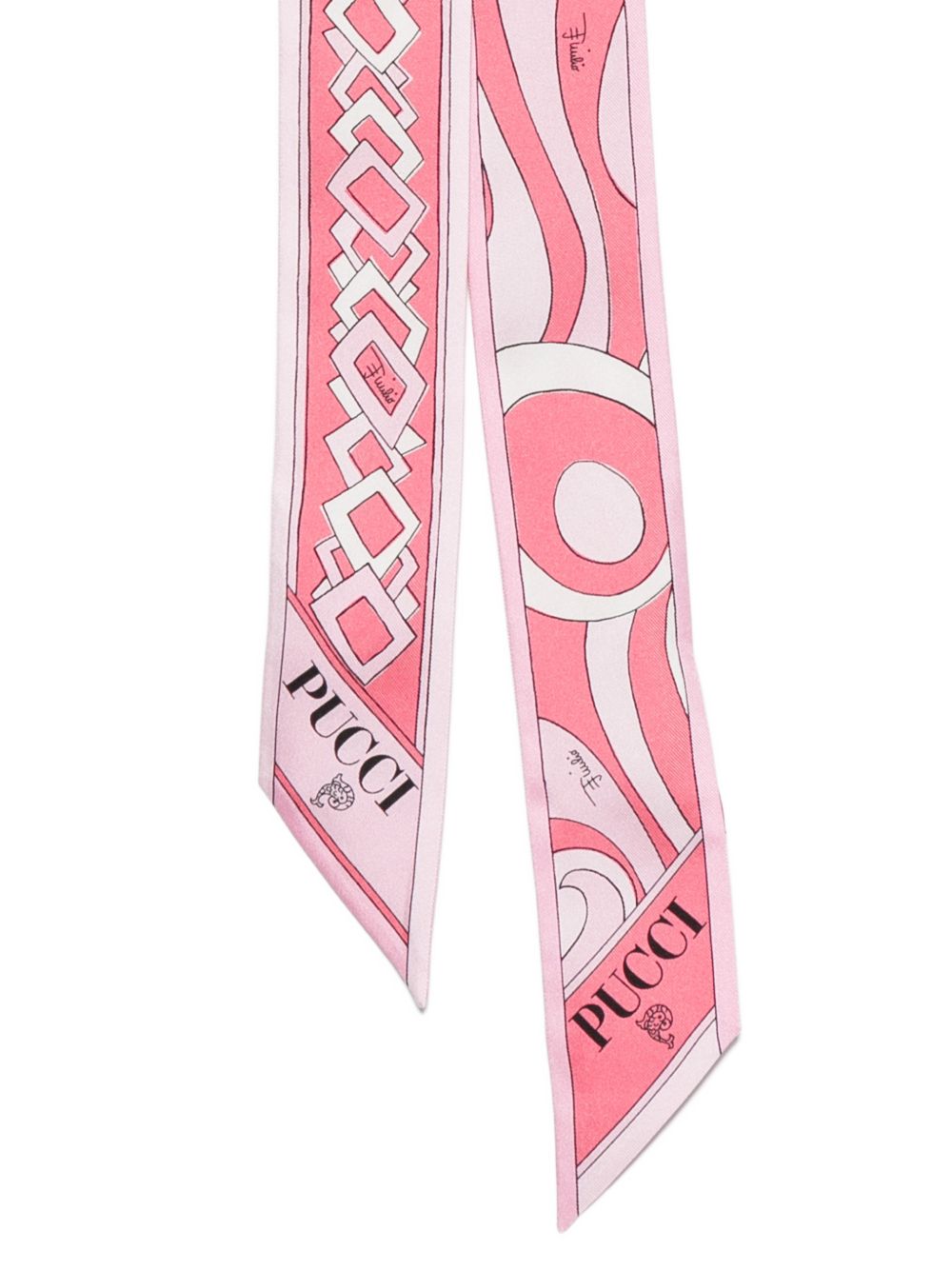 Pucci Women Printed Silk Foulard PUCCI