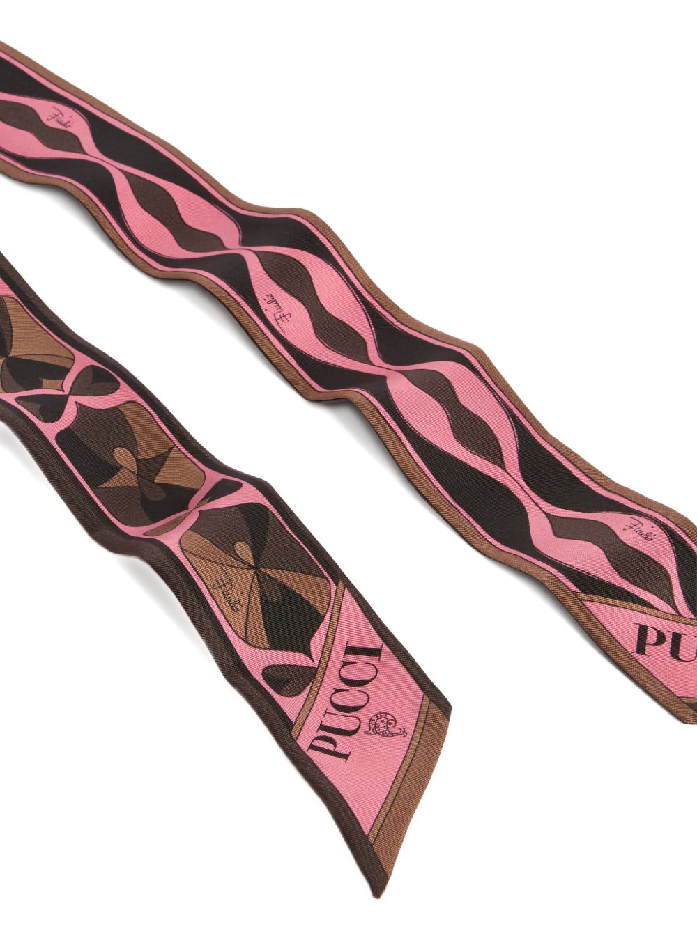 Pucci Women Printed Silk Foulard PUCCI