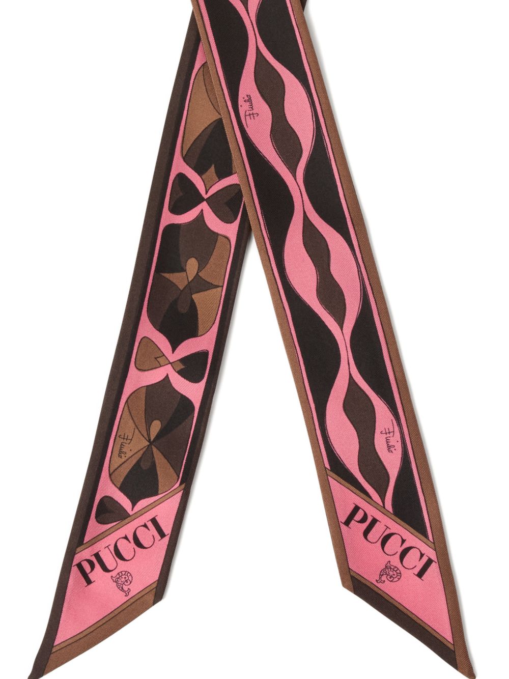 Pucci Women Printed Silk Foulard PUCCI