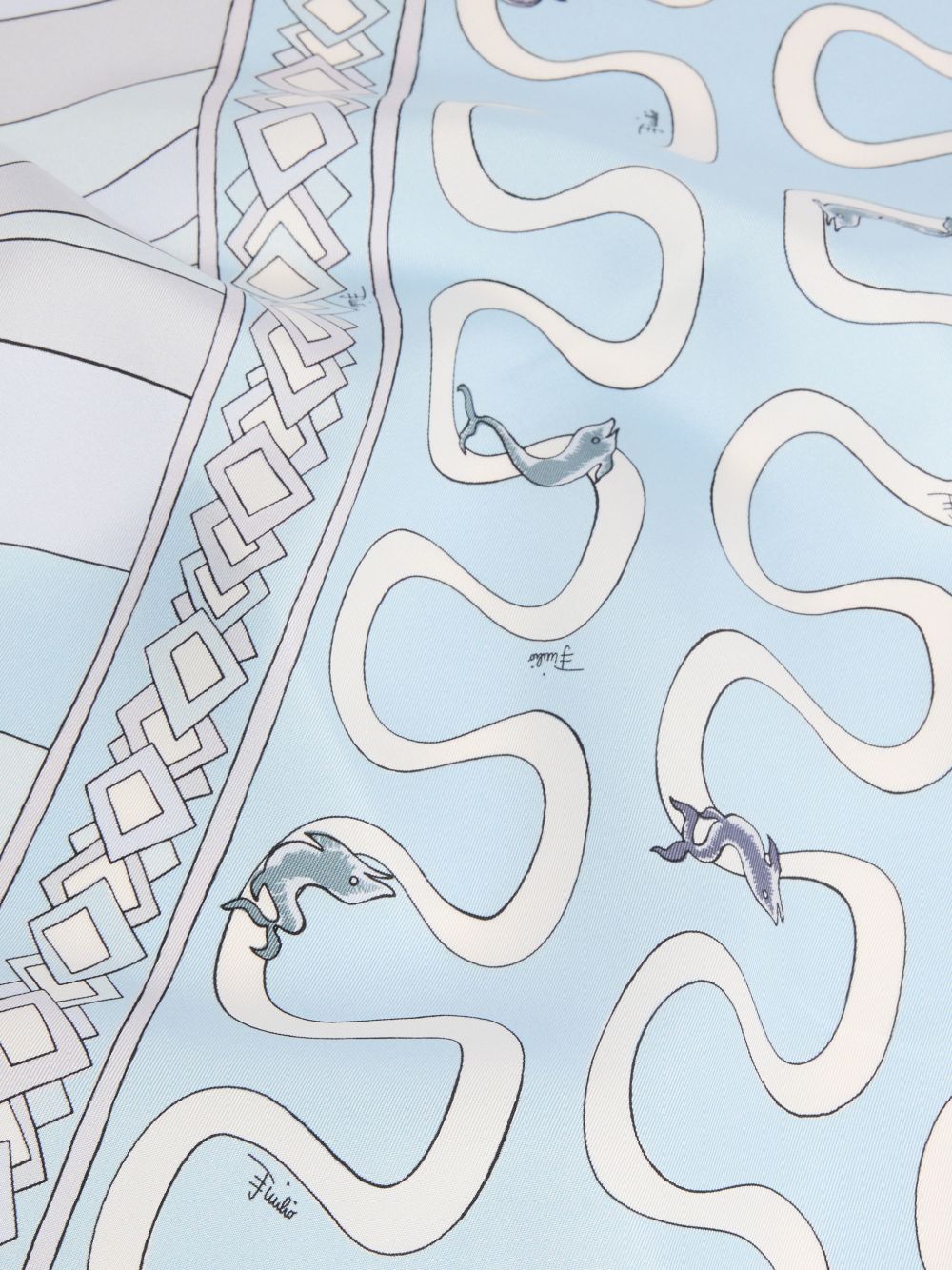 Pucci Women Printed Silk Foulard PUCCI