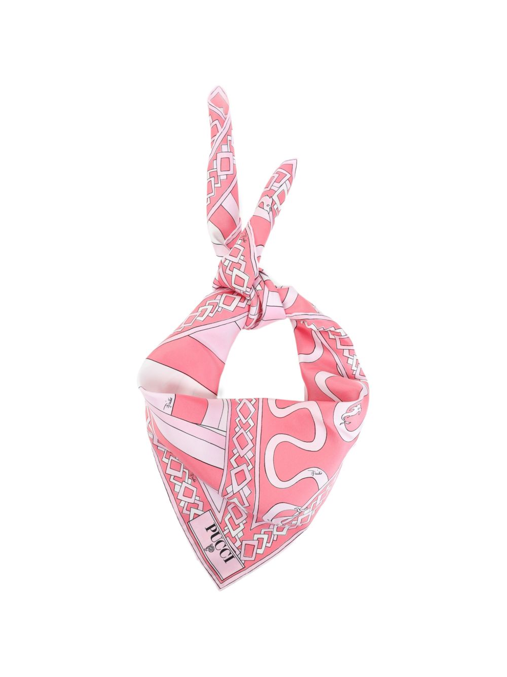 Pucci Women Printed Silk Foulard PUCCI
