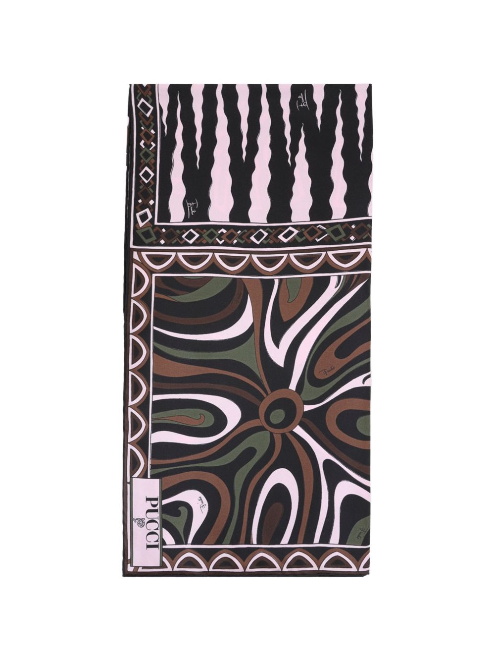 Pucci Women Printed Silk Foulard PUCCI