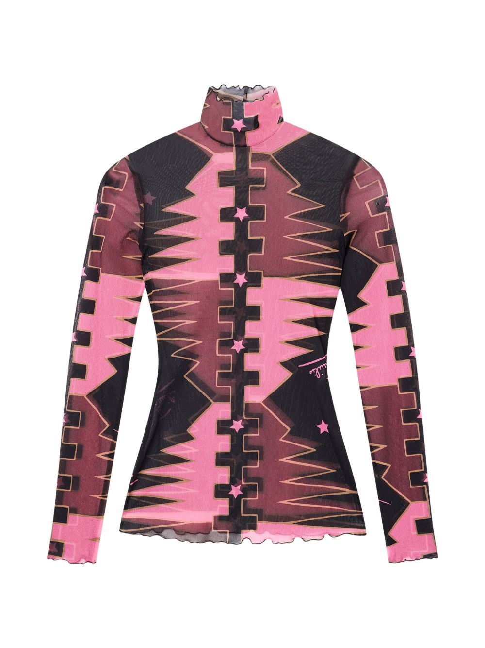 Pucci Women Printed High-Neck Top PUCCI