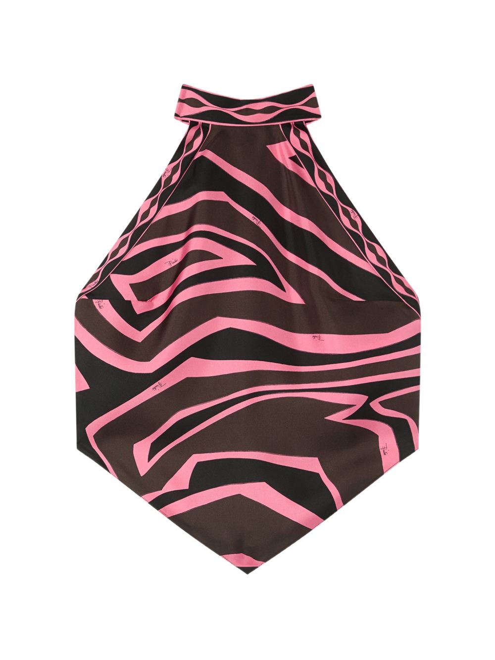 Pucci Women Printed Silk Top PUCCI