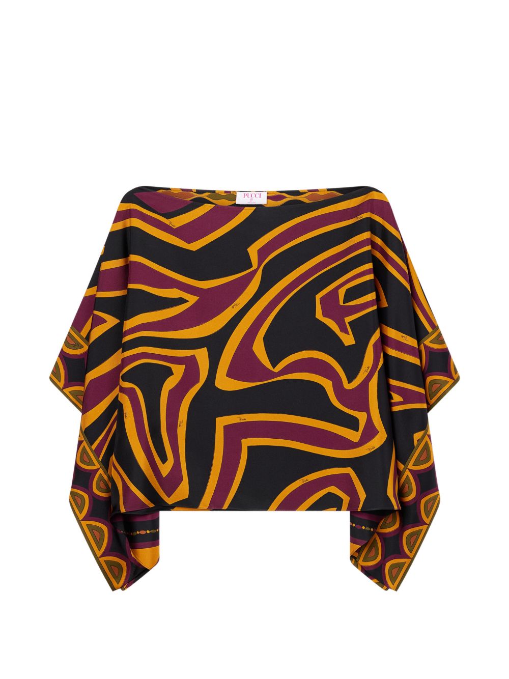 Pucci Women Printed Silk Blouse PUCCI