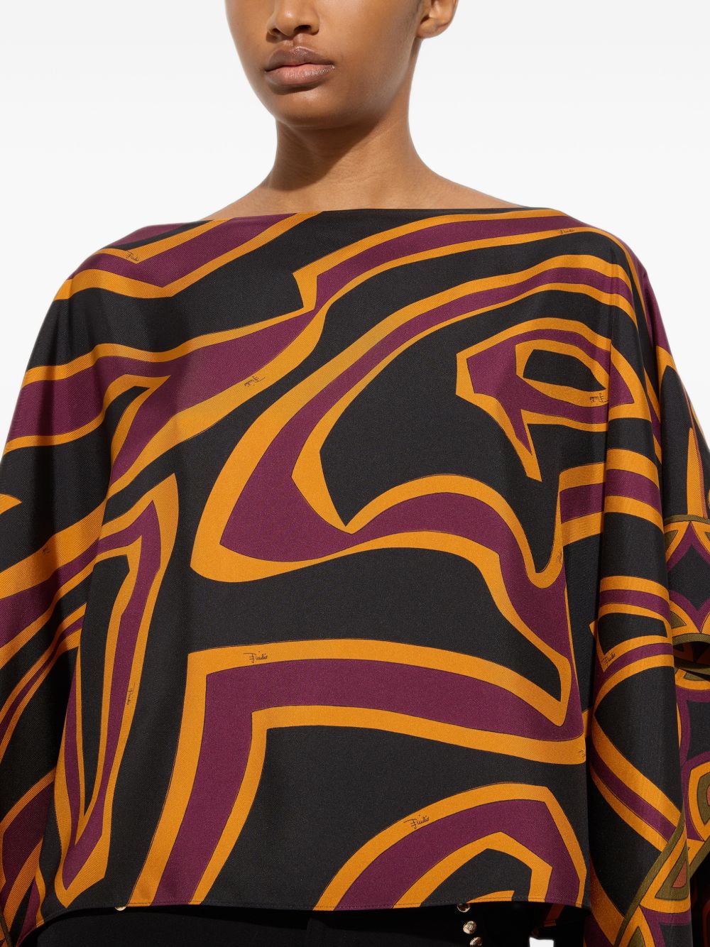 Pucci Women Printed Silk Blouse PUCCI