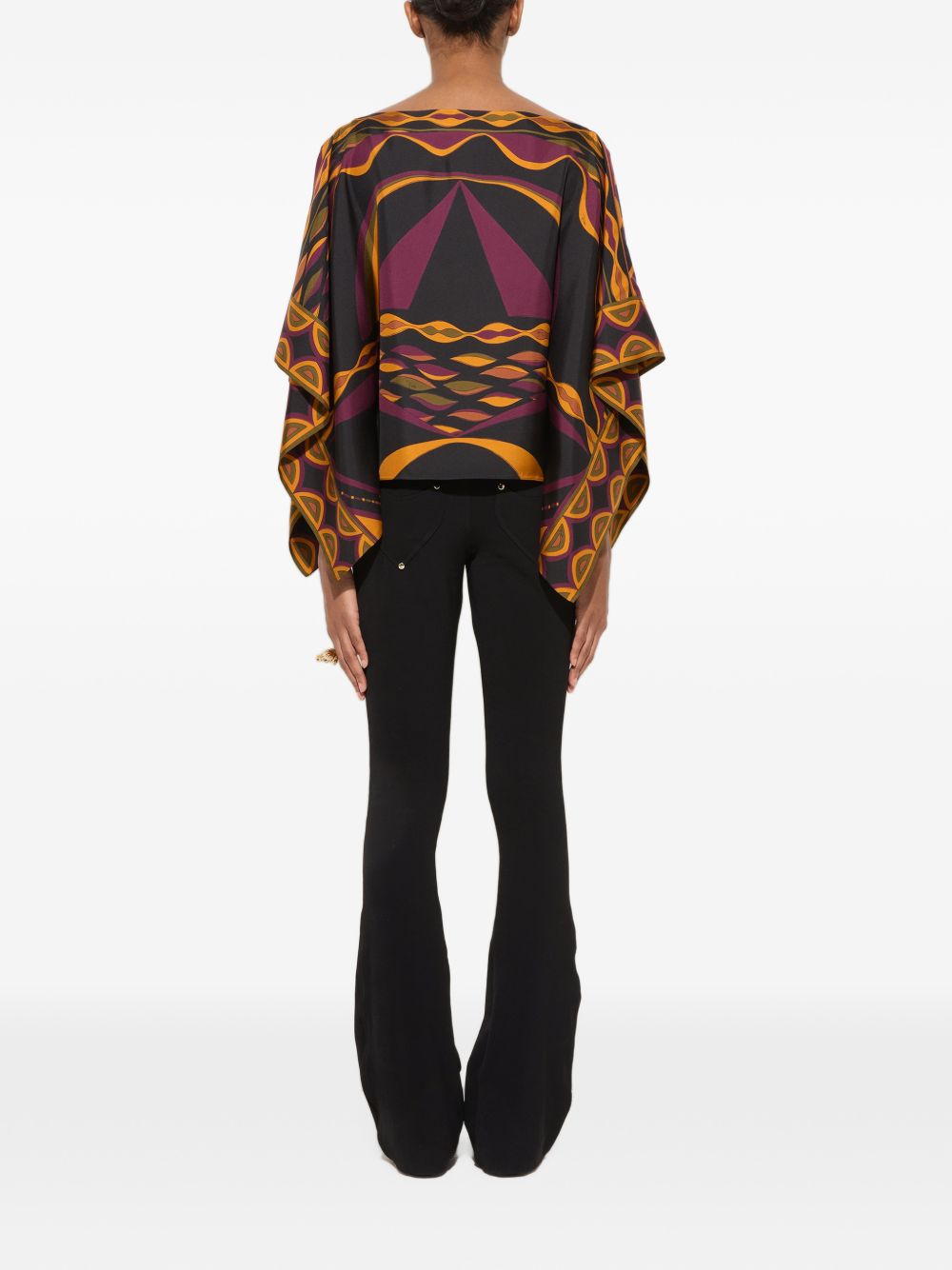 Pucci Women Printed Silk Blouse PUCCI