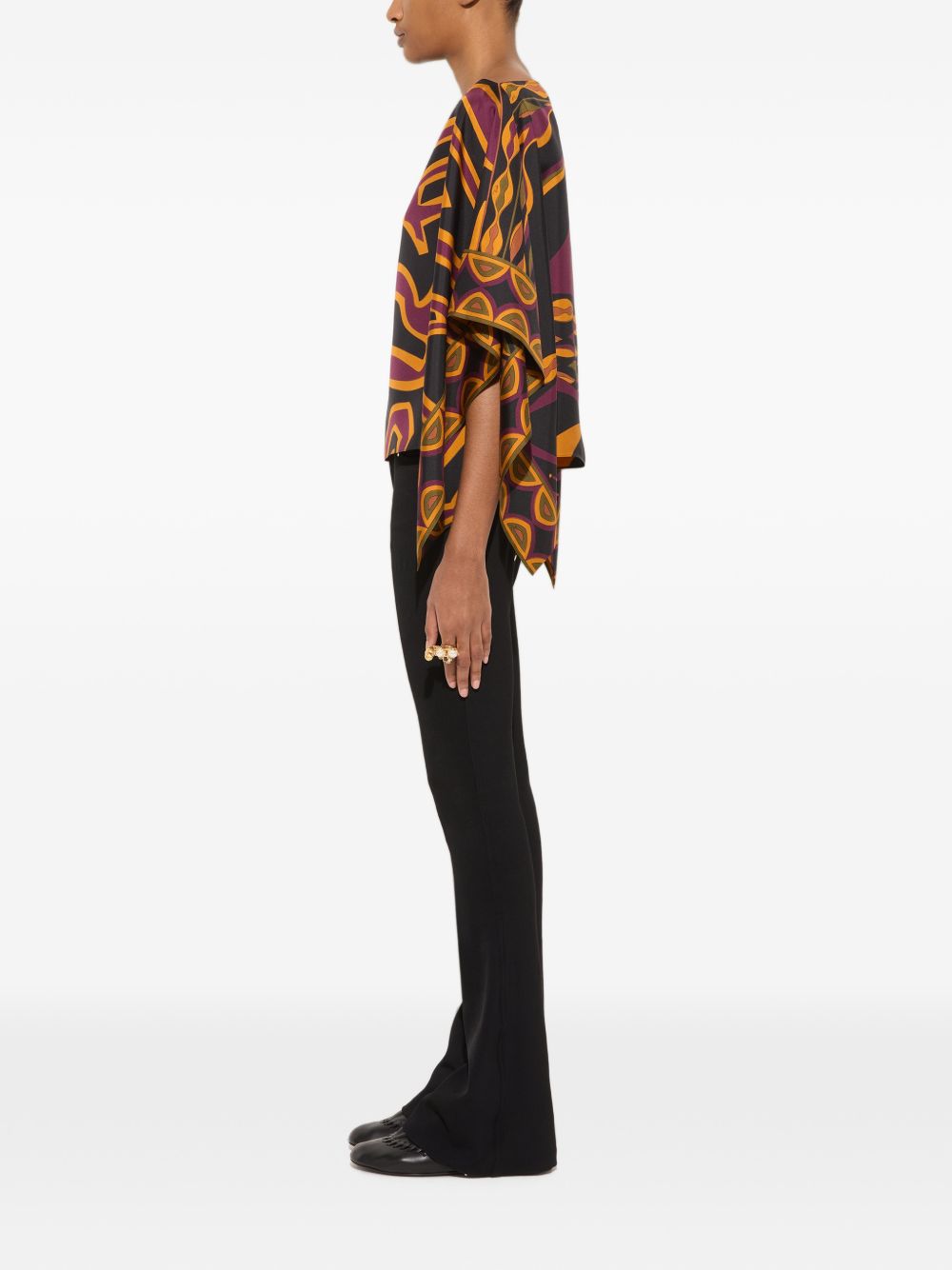 Pucci Women Printed Silk Blouse PUCCI