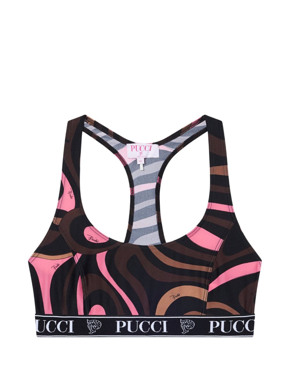 Pucci Women Printed Bralette Bra PUCCI