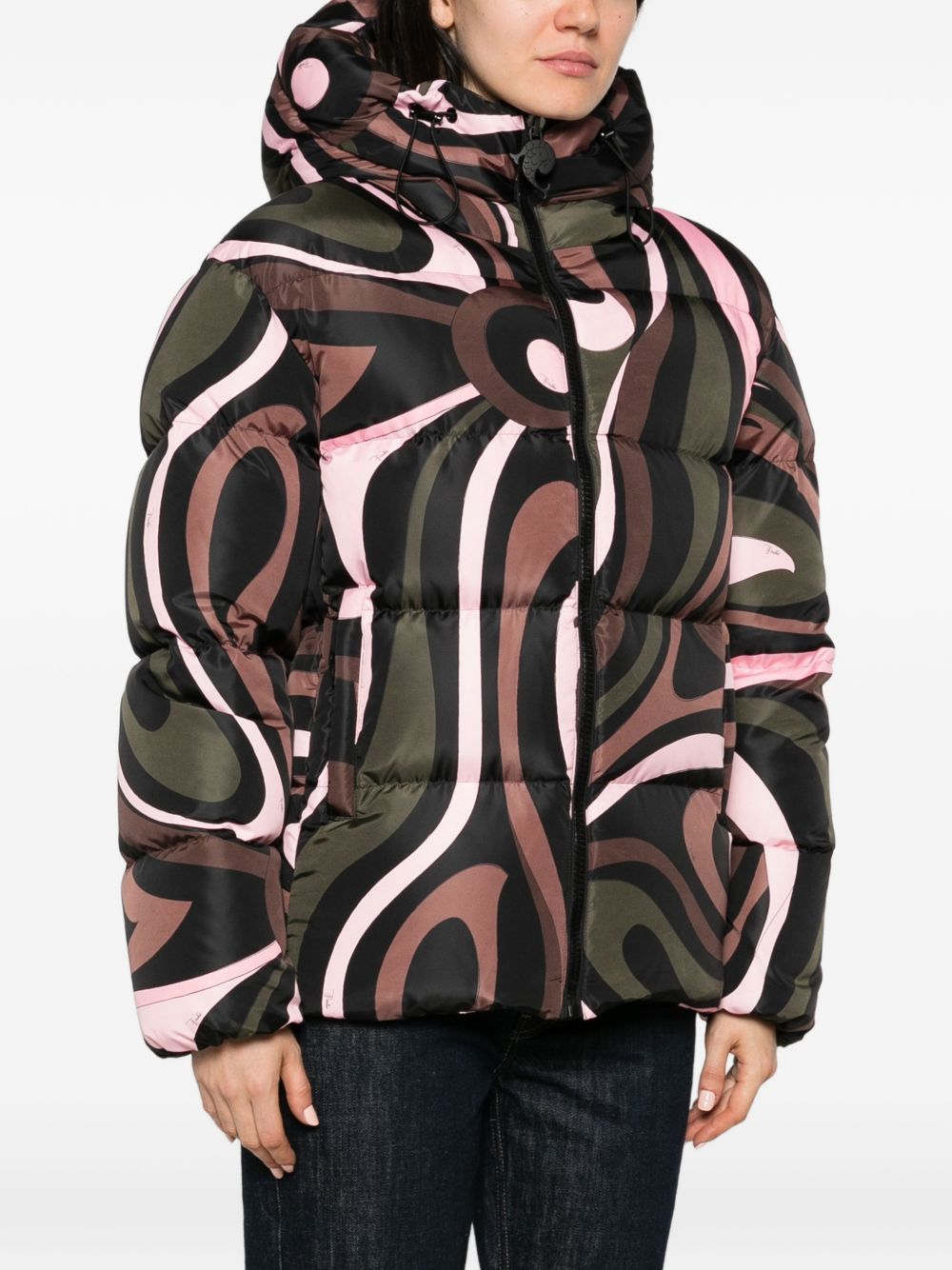 Pucci Women Printed Down Jacket PUCCI