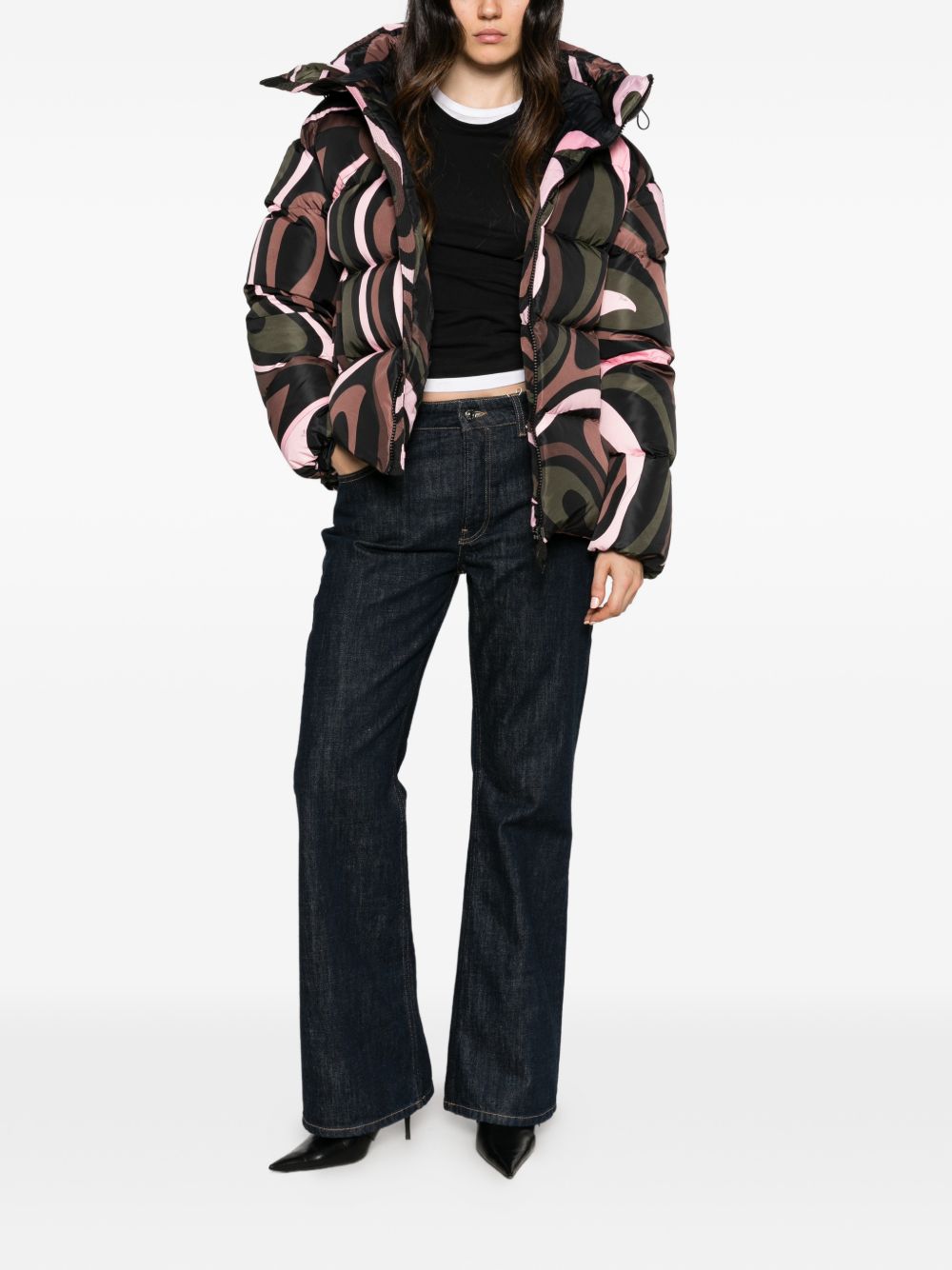 Pucci Women Printed Down Jacket PUCCI