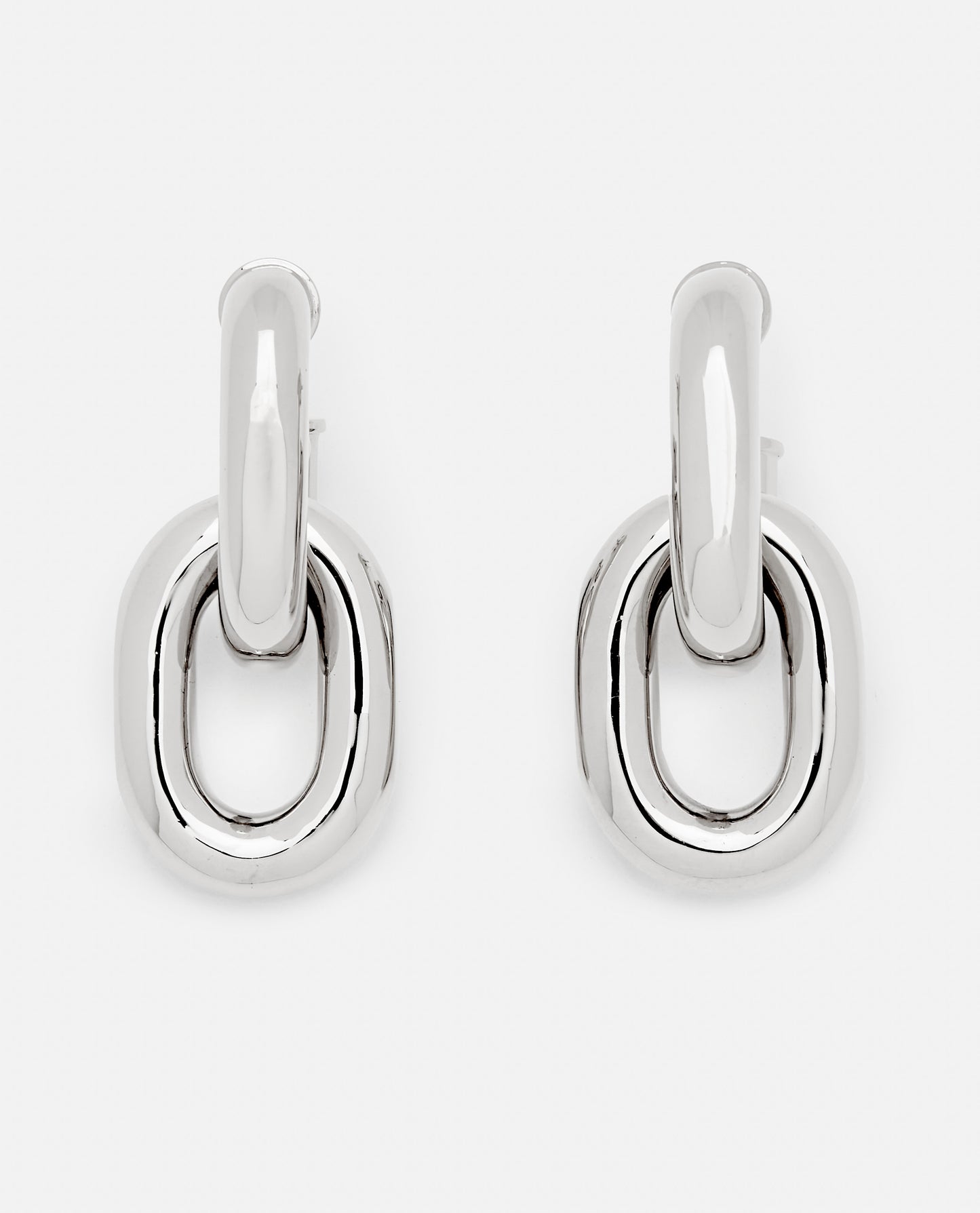 Rabanne Women Xl Link Double Hoop Earrings PACO RABANNE