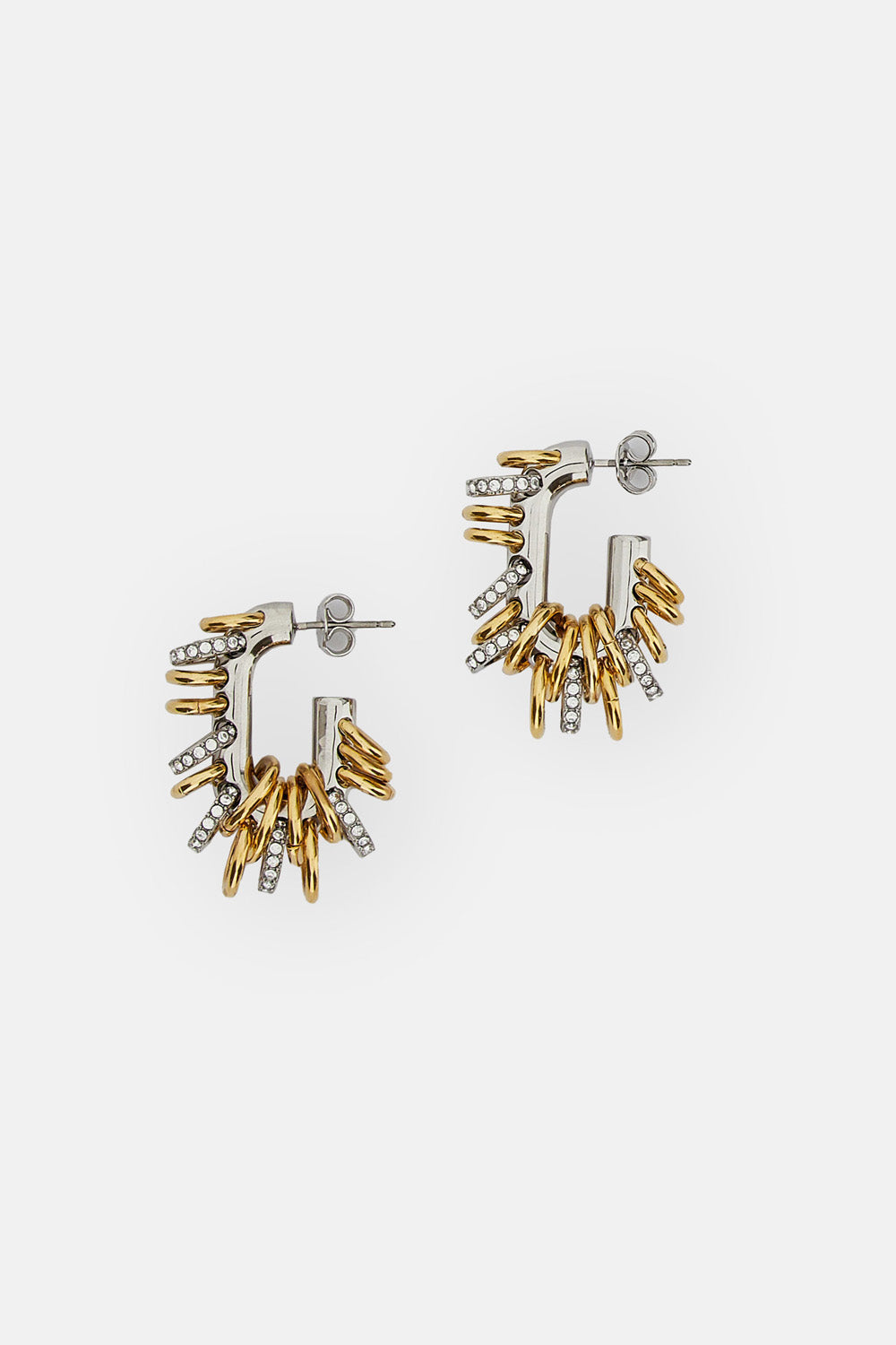 Rabanne Women Small Punk Xl Link Earrings PACO RABANNE