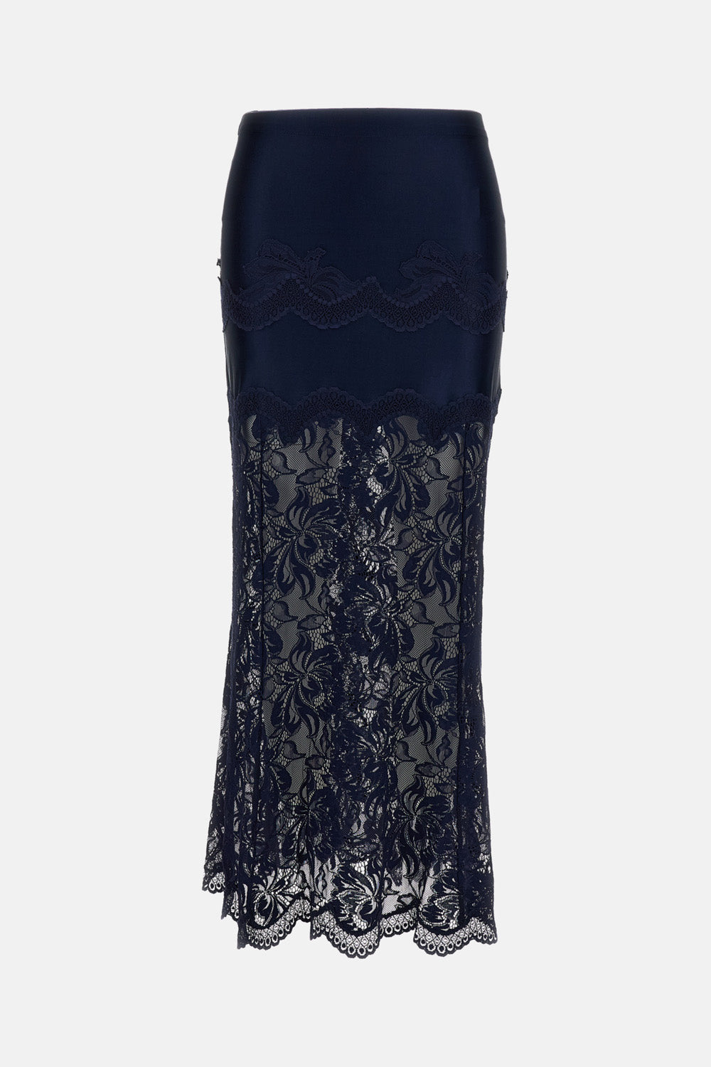Rabanne Women Lace Midi Skirt PACO RABANNE