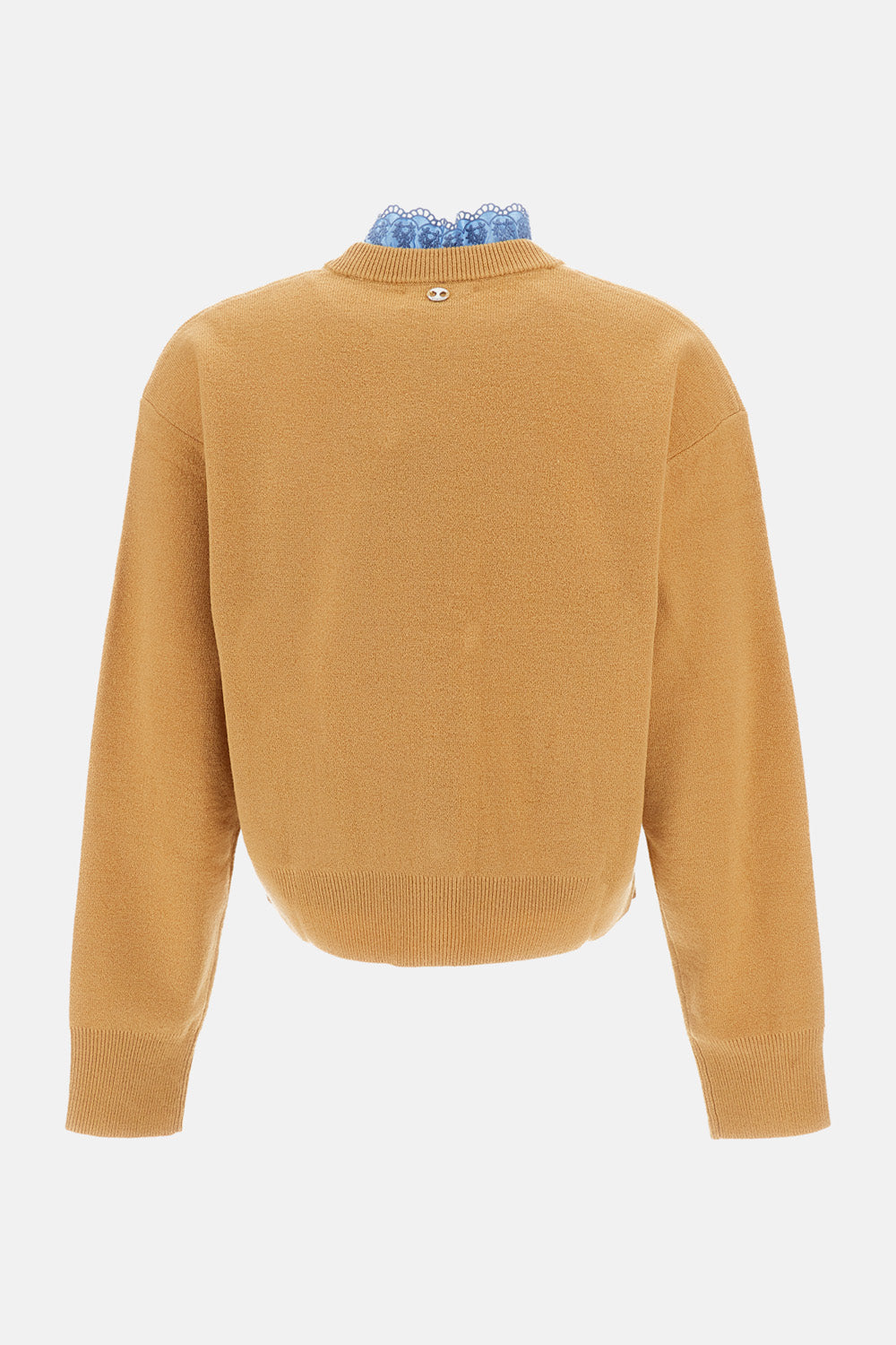 Rabanne Women Cardigan With Satin Insert PACO RABANNE
