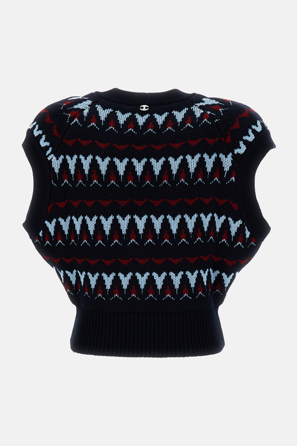 Rabanne Women V-Neck Knit Vest