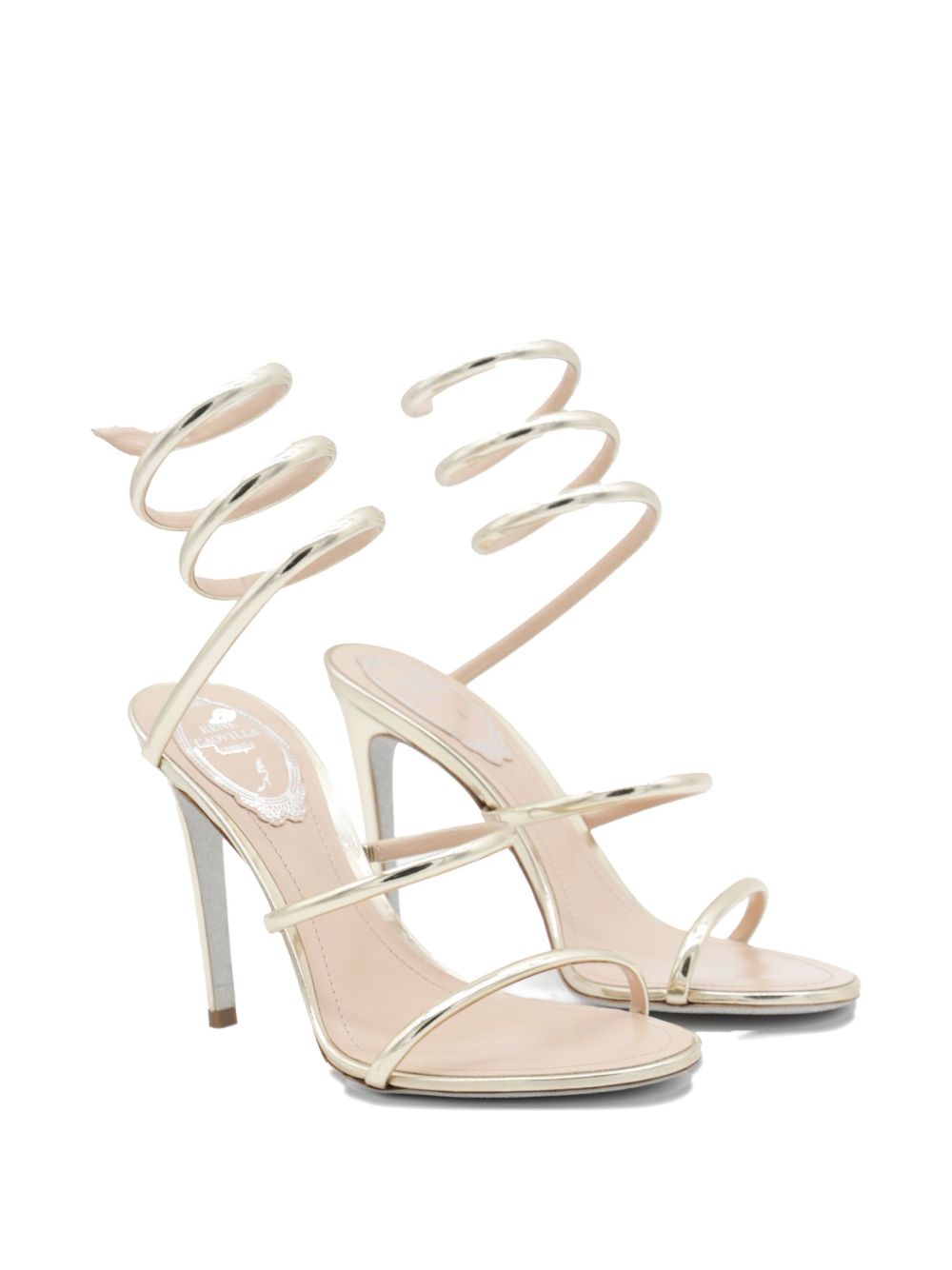 René Caovilla Women Cleo Heel Sandals RENE CAOVILLA