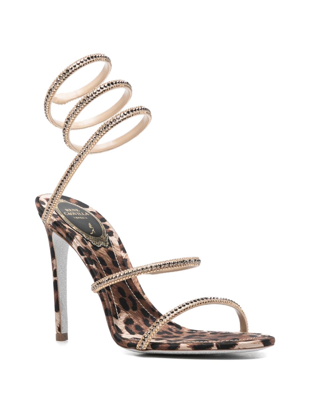 René Caovilla Women Cleo Heel Sandals RENE CAOVILLA