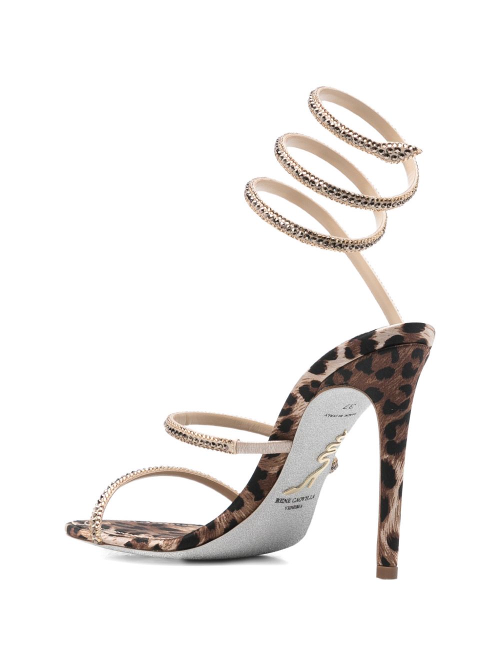 René Caovilla Women Cleo Heel Sandals RENE CAOVILLA