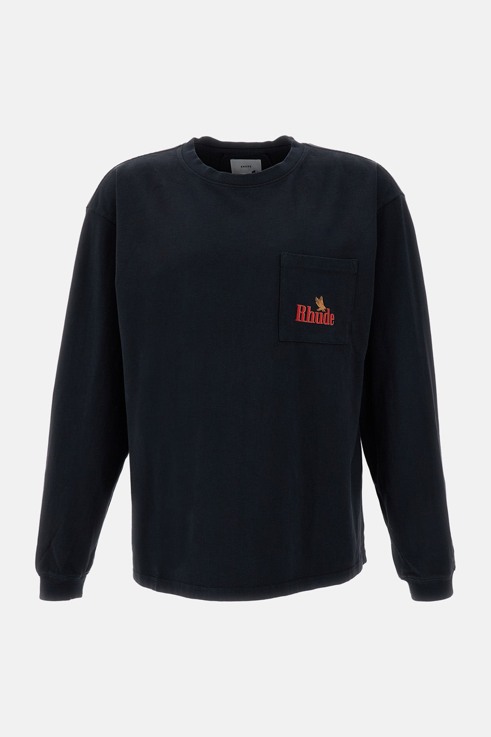 Rhude Men American Spirit Long Sleeved Pocket Tee RHUDE