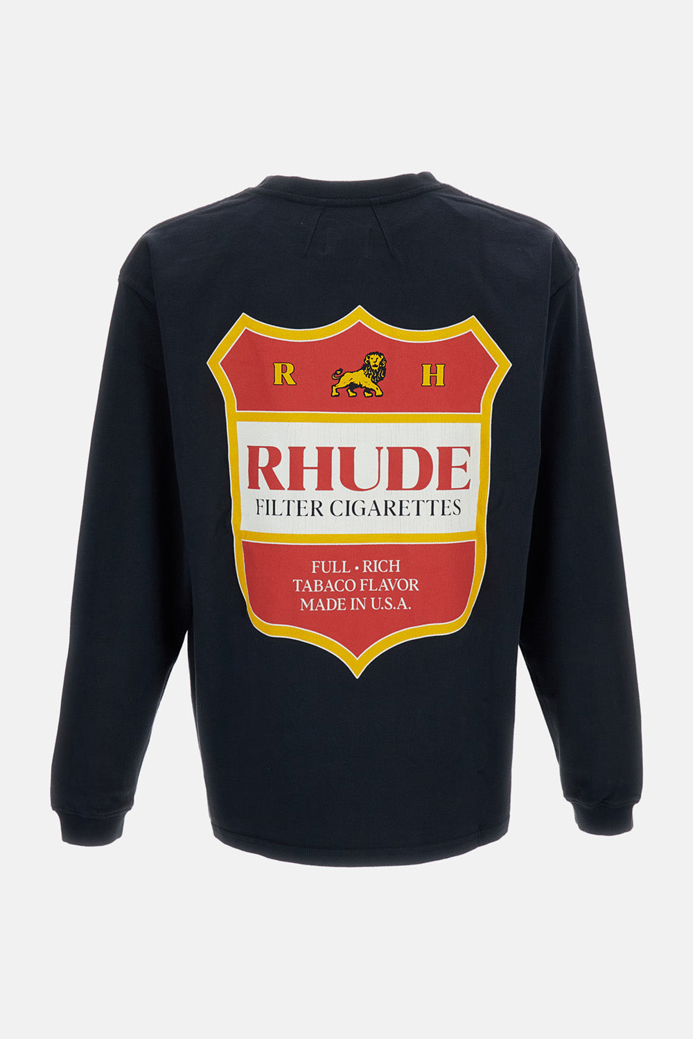 Rhude Men Filtaro Crest Long Sleeved T-Shirt RHUDE