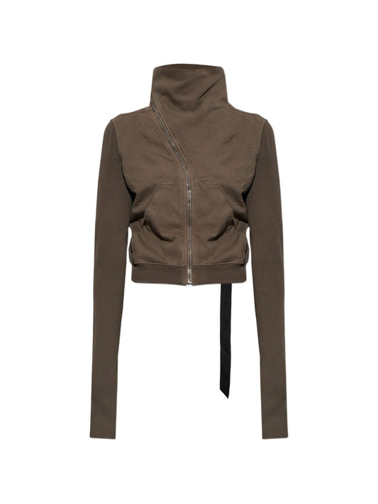 Rick Owens Drkshdw Women Cotton High-Neck Sweatshirt RICK OWENS