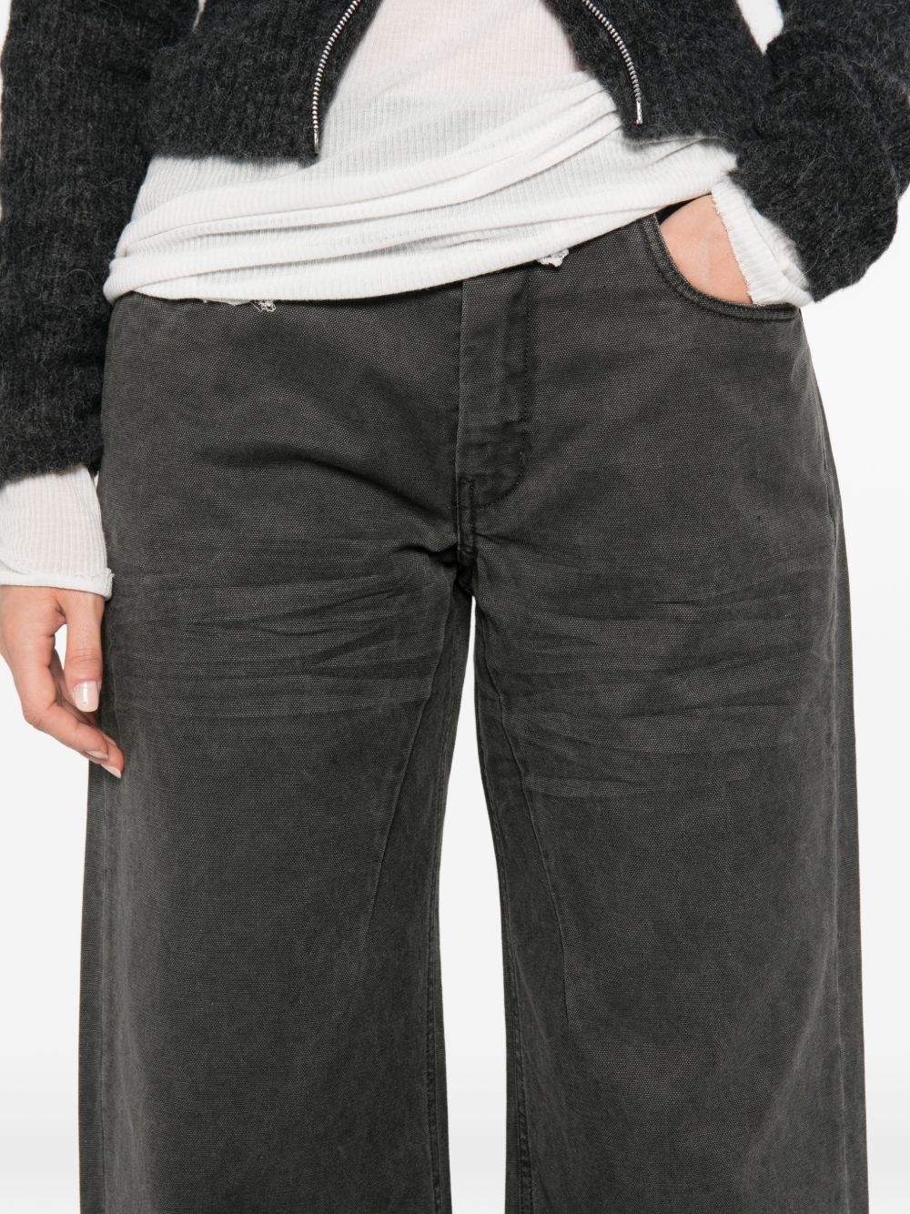 Rick Owens Drkshdw Women Wide-Leg Denim Jeans RICK OWENS