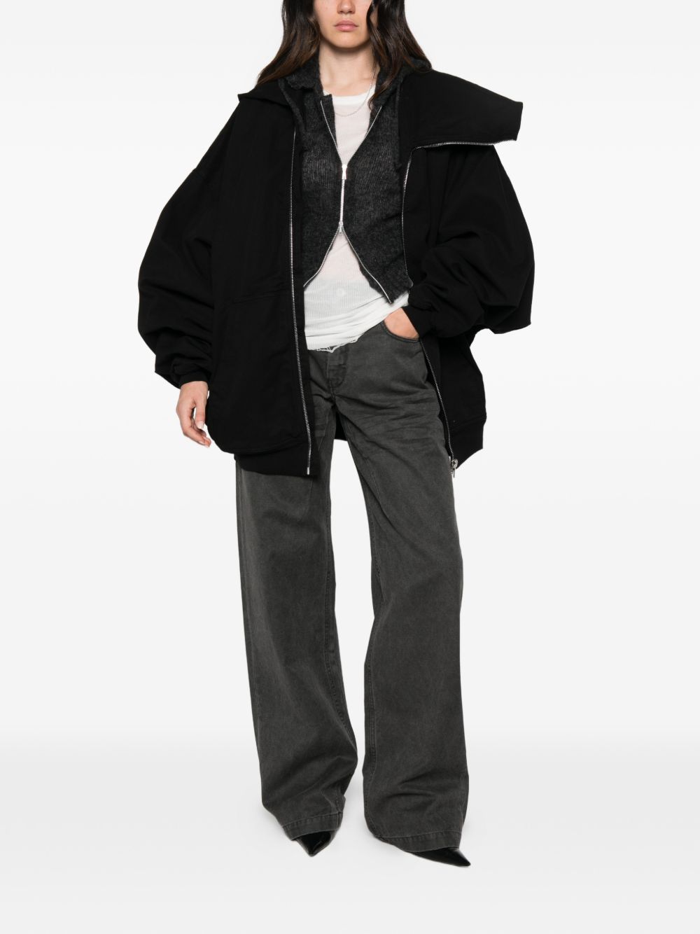 Rick Owens Drkshdw Women Wide-Leg Denim Jeans RICK OWENS