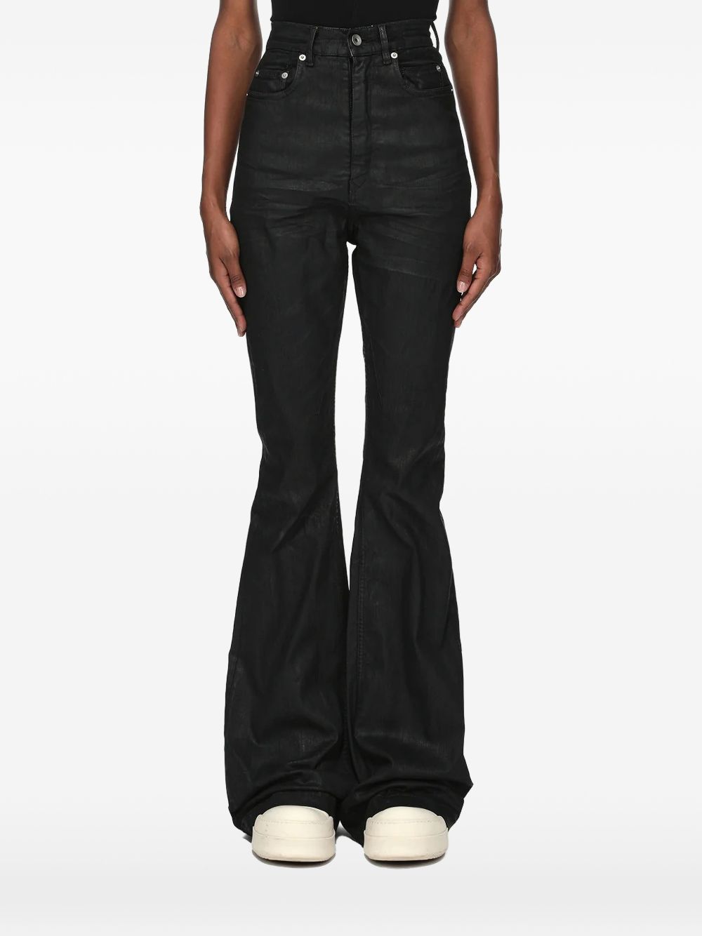 Rick Owens Drkshdw Women Bootcut Denim Jeans RICK OWENS