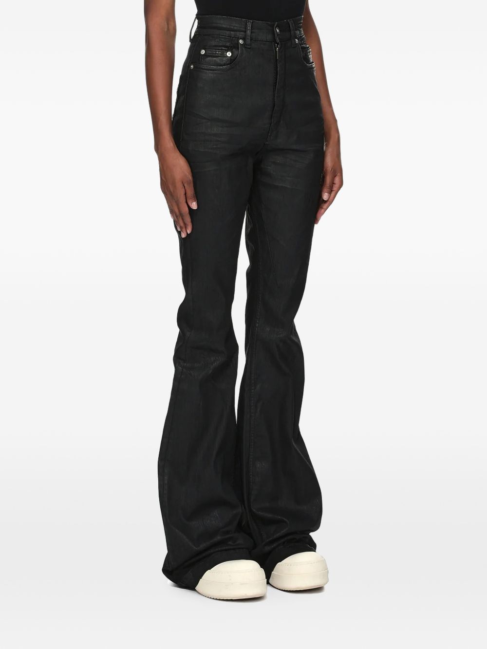 Rick Owens Drkshdw Women Bootcut Denim Jeans RICK OWENS