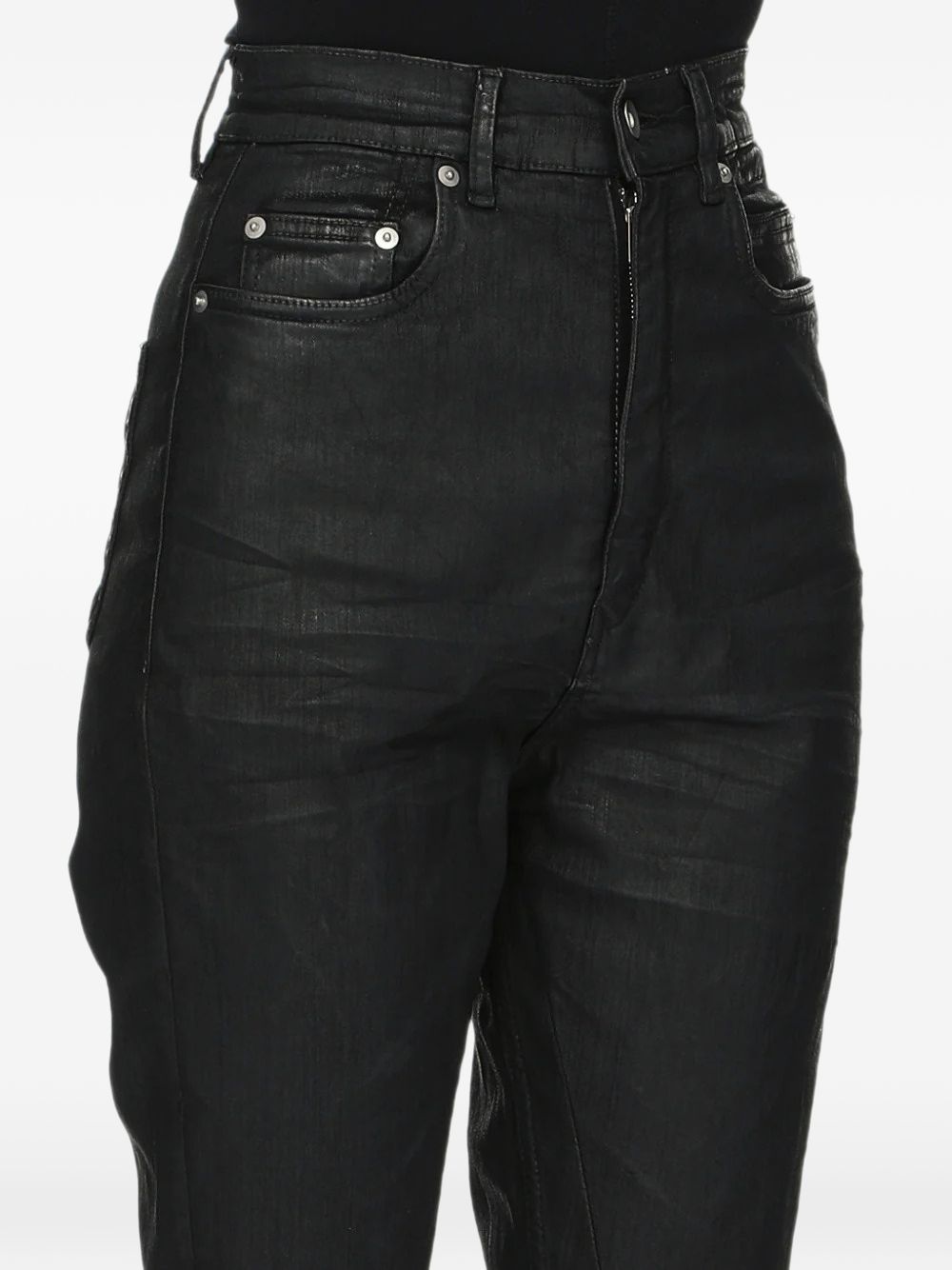Rick Owens Drkshdw Women Bootcut Denim Jeans RICK OWENS