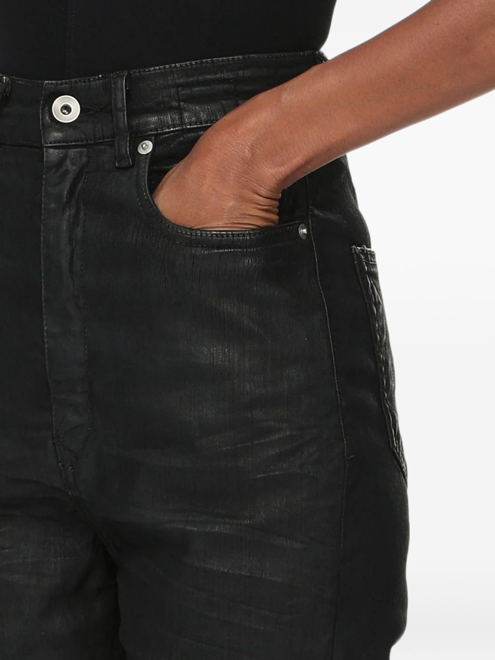 Rick Owens Drkshdw Women Bootcut Denim Jeans RICK OWENS