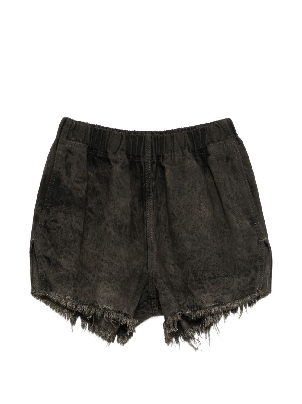 Rick Owens Women Denim Cotton Shorts RICK OWENS